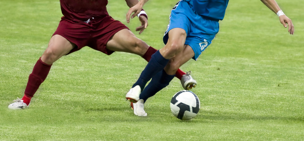 Deux joueurs de football.
